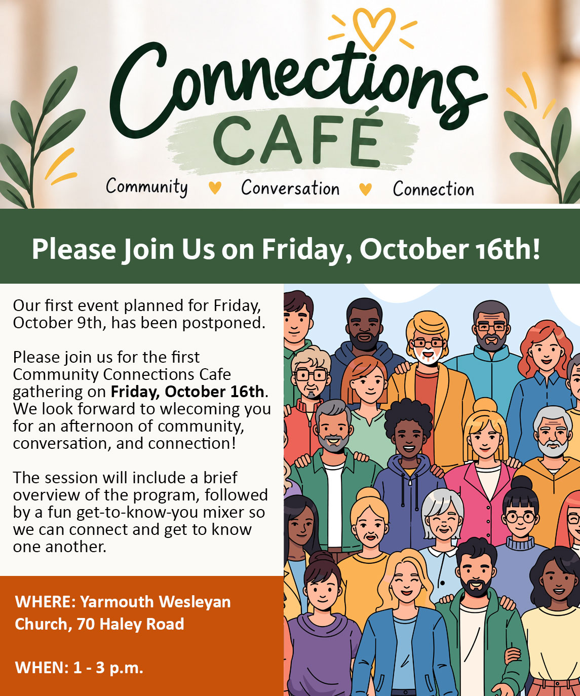 Community Cafe first event