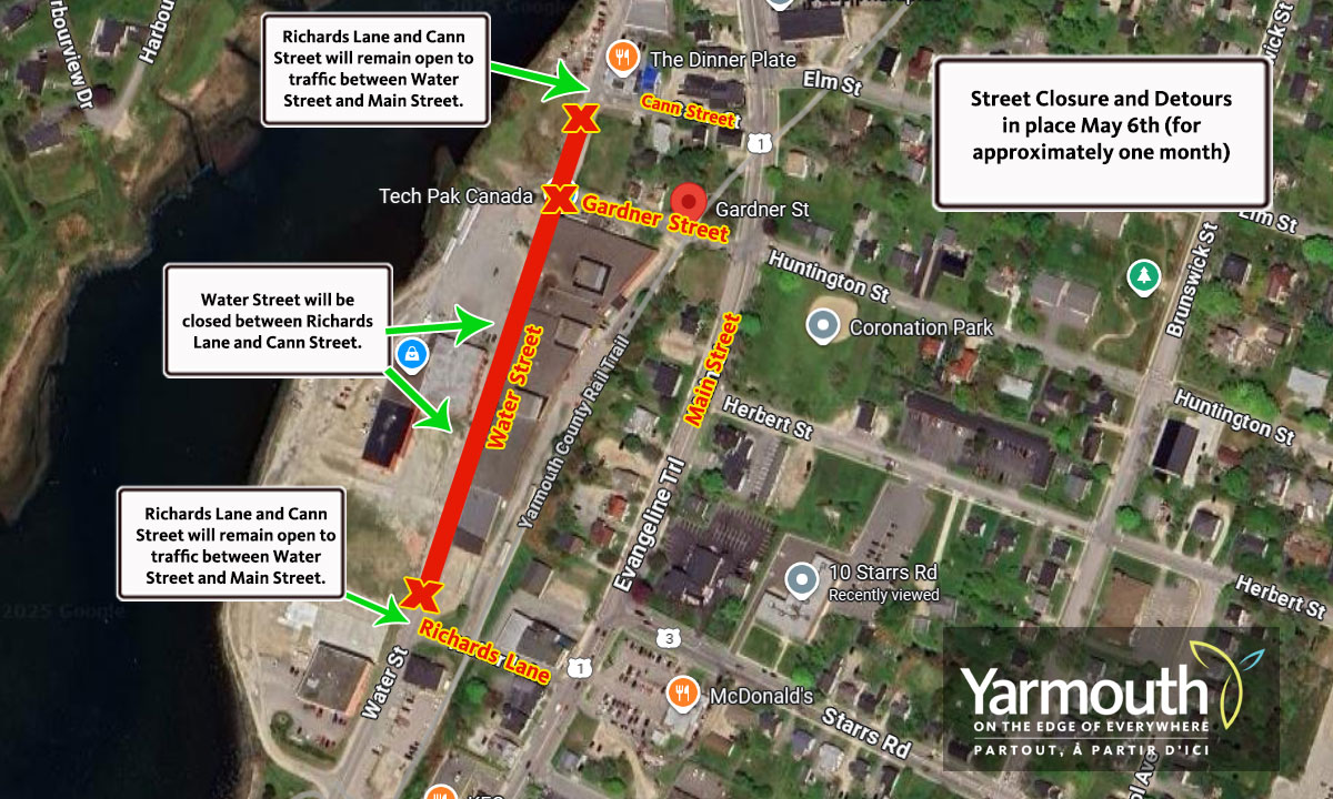 Traffic Detours May 6th