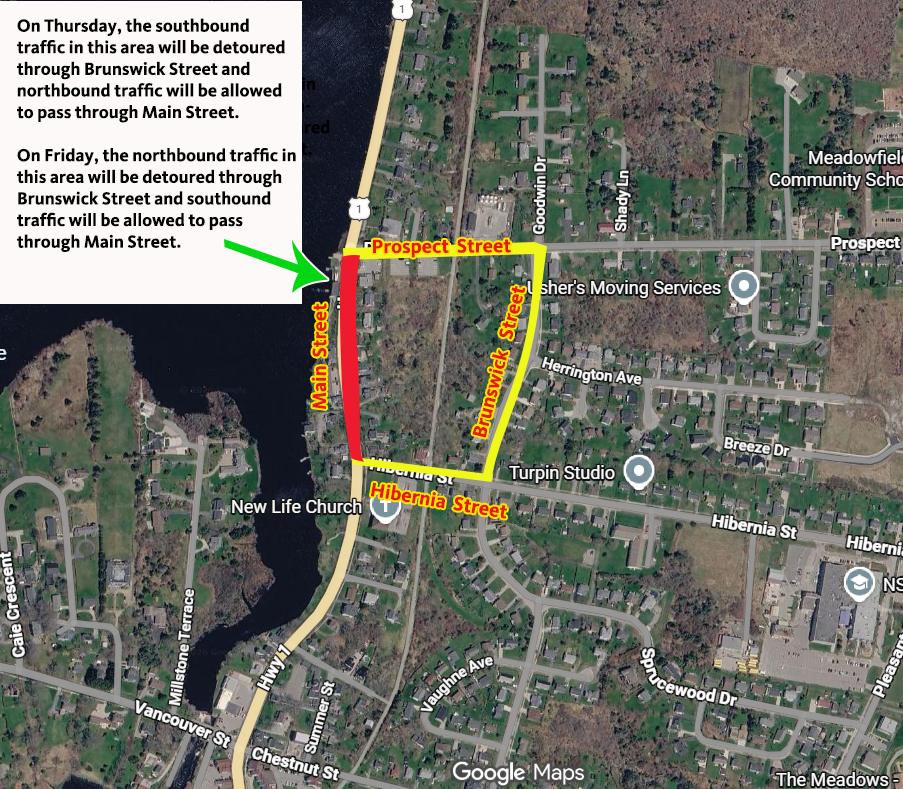 Traffic notice august 12