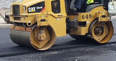 Paving on Pleasant Street Friday, October 3rd