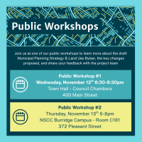 In Person Public Workshops