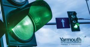 4-Way Stop at Main Street and Forest Street Intersection 